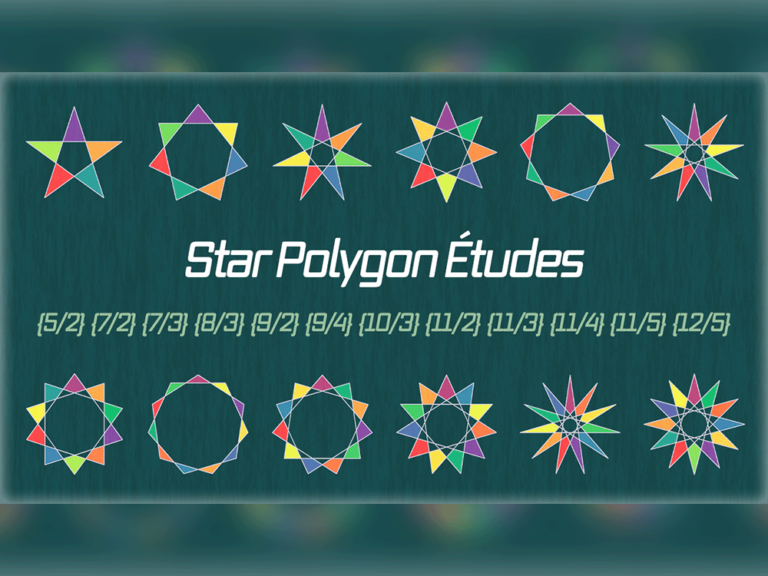 Star Polygon Études