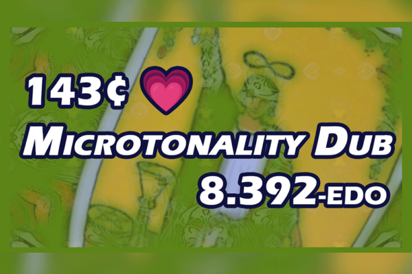 143¢ Microtonality Dub | 8.392-EDO