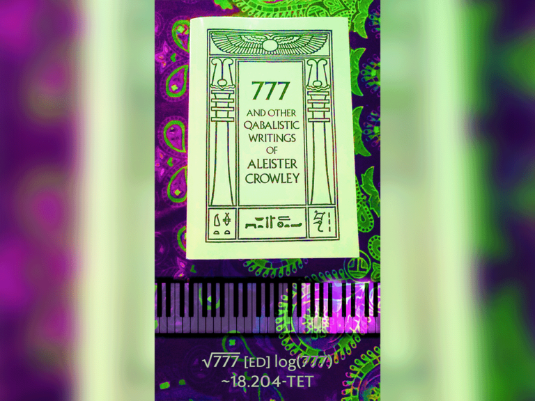 Irrational EDO Experiment #777 | A_leis_ter_Crow_ley