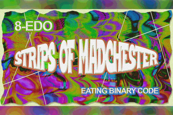 Eating 8-EDO Madchester Binary Code Strips. . . Again