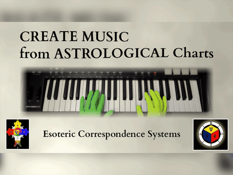 Create Music from Astrological Charts