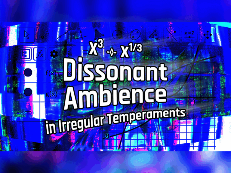 Dissonant Ambience in Irregular Temperaments